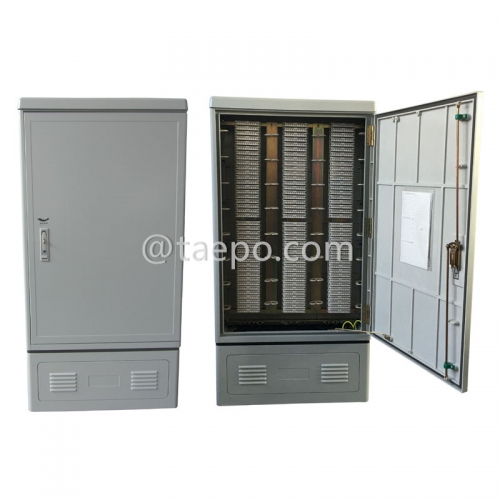 Двухсторонний открытый 2400 пары SMC Telecom Street Connection Cabinet
