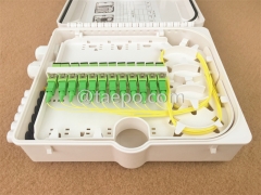 На открытом воздухе 12 волокон FTTH SC FDB Fiber Distribution Box