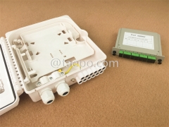 Outdoor 8 волокон SC Fiber Splitter FSB коробка без расщепления Casette plc