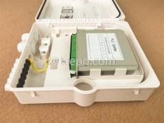 Outdoor 8 волокон SC Fiber Splitter FSB коробка без расщепления Casette plc