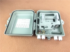 Outdoor SC 8 волокна Пластиковая Ftth Fiber Splitter Box FSB для расщепления Casette plc