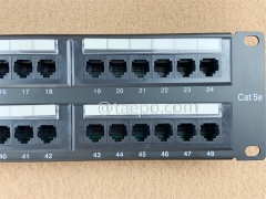 48-портовый панель CAT5E патч