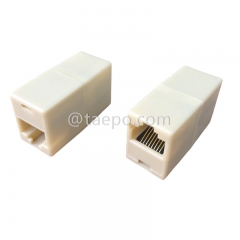 180-градусный линейный соединитель RJ45–RJ45 UTP 8P8C CAT5E