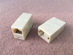 180-градусный линейный соединитель RJ45–RJ45 UTP 8P8C CAT5E