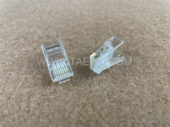 CAT6A RJ45 8P8C UTP Модульная вилка для подключения телекоммуникационного оборудования