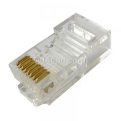 CAT6A RJ45 8P8C UTP Модульная вилка для подключения телекоммуникационного оборудования