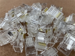 CAT6A RJ45 8P8C UTP Модульная вилка для подключения телекоммуникационного оборудования