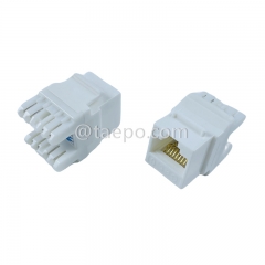 CAT6 UTP, неэкранированный разъем 8P8C AP, 180-градусный разъем Keystone