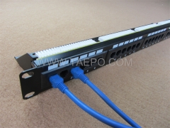 24-портовый панель UTP патч CAT6