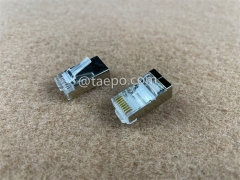 Экранированная сеть CAT5E RJ45 8P8C STP Модульная вилка