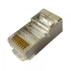 Экранированная сеть CAT5E RJ45 8P8C STP Модульная вилка