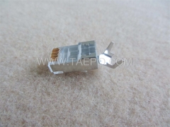 CAT7 RJ45 8P8C STP, экранированная модульная вилка