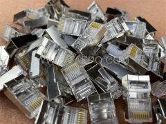 CAT6 RJ45 8P8C STP Модульный разъем