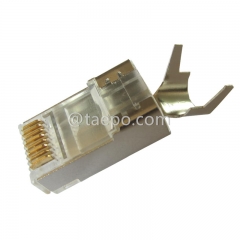 CAT7 RJ45 8P8C STP, экранированная модульная вилка