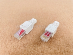 CAT6 RJ45 8P8C UTP сетевой модульный разъем без инструментов