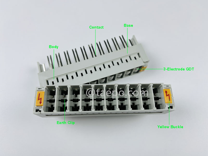 Иллюстрационные фотографии для журнала защиты от перенапряжений на 3 полюса для 10 пар