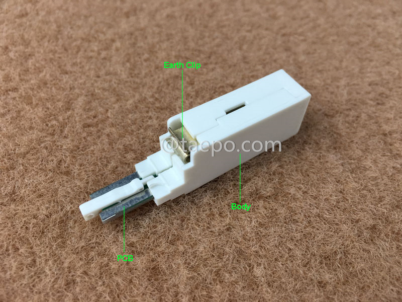 Иллюстративные изображения защитника MDF на 1 пару для модуля LSA