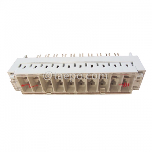 Журнал защиты от перенапряжений на 10 пар и 3 полюса для модуля LSA высокочастотного диапазона #TP-1205-10P, без арестора GDT