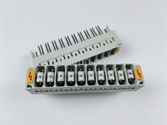 Журнал защиты от перенапряжений на 3 полюса для 10 пар модуля LSA высокой полосы #TP-1205-10P с арестором GDT