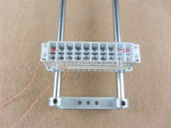 Журнал защиты от перенапряжений на 10 пар и 3 полюса для модуля LSA высокочастотного диапазона #TP-1205-10P, без арестора GDT
