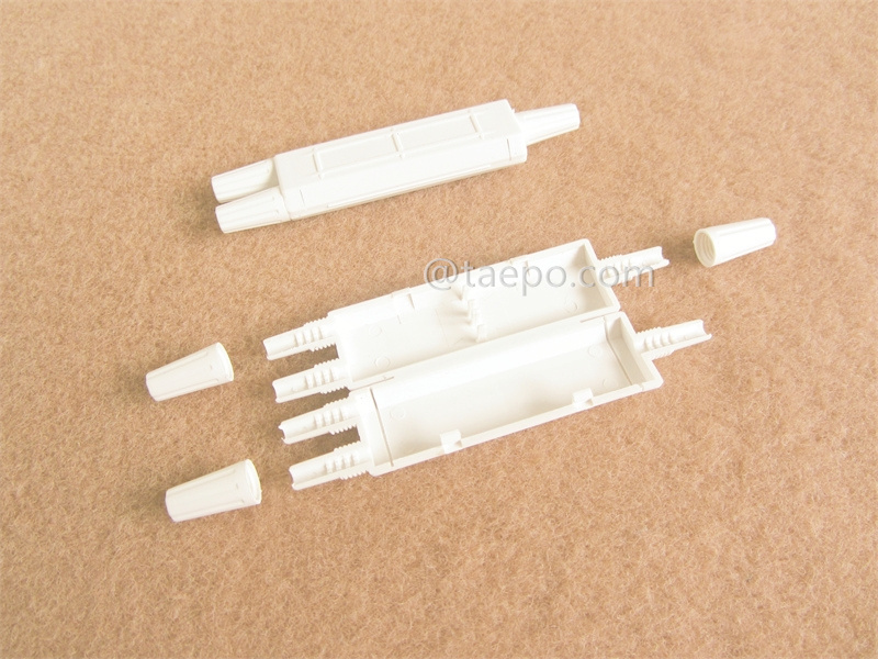 Муфта для сращивания дроп-кабеля, 102x21x13 мм, 1 вход и 2 выхода