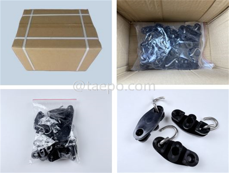 Упаковочные фотографии кронштейна с крюком