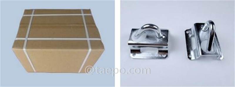 Фотографии упаковки для кронштейна с кольцевым креплением