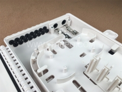 Коробка распределителя волокон (FDB), наружная, SC, 16 волокон, пластиковый корпус