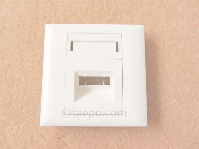 Панель оптоволоконная, дуплекс, SC, 86x86мм