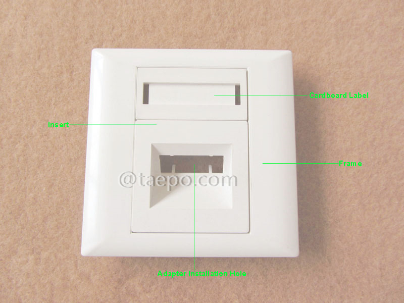 Иллюстрационные фотографии оптической панели, дуплекс, SC, 86x86мм