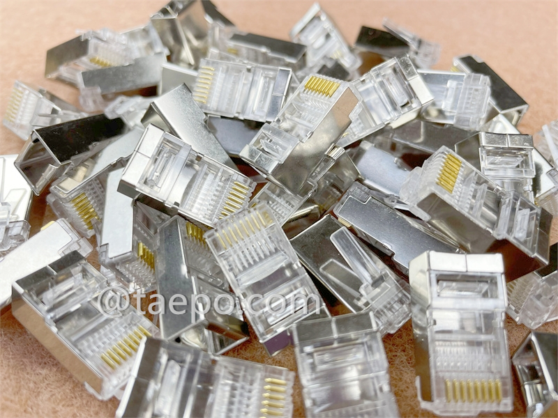 Модульный разъем, CAT5E, RJ45, 8P8C, STP