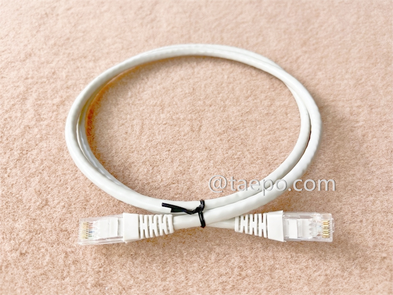 Сетевой патч-кабель, CAT6A, UTP, RJ45-RJ45, 1м