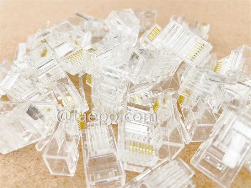 Модульный разъем, CAT6A, RJ45, 8P8C, UTP