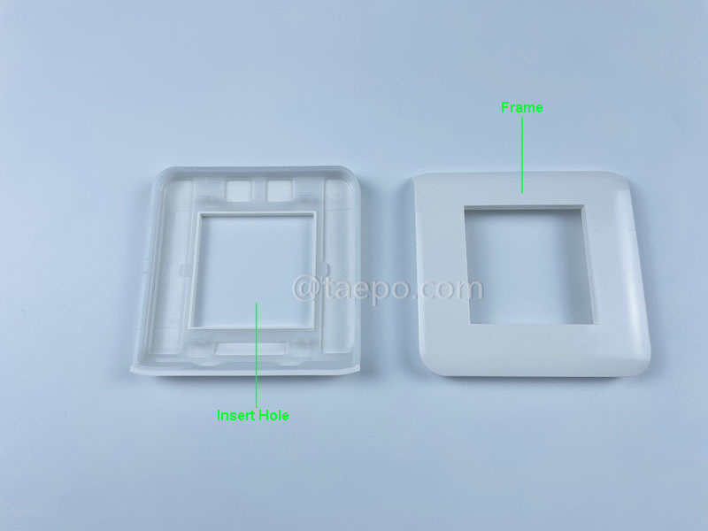 Иллюстрации для рамки для накладной розетки, 80x80 мм, французский стиль