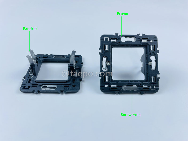 Иллюстрационные изображения для металлического кронштейна для лицевой панели, 80x80мм, французский стиль